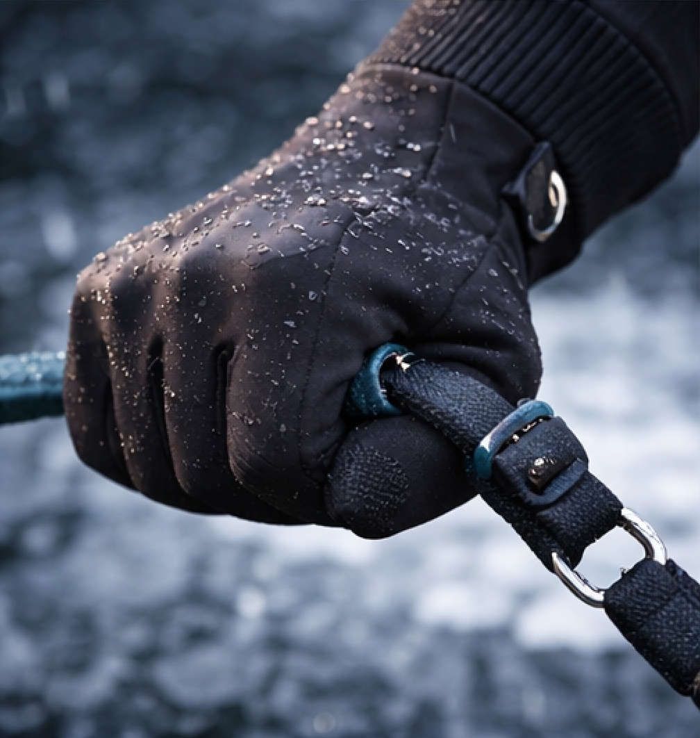All-in-One Dog Walking Winter Gloves